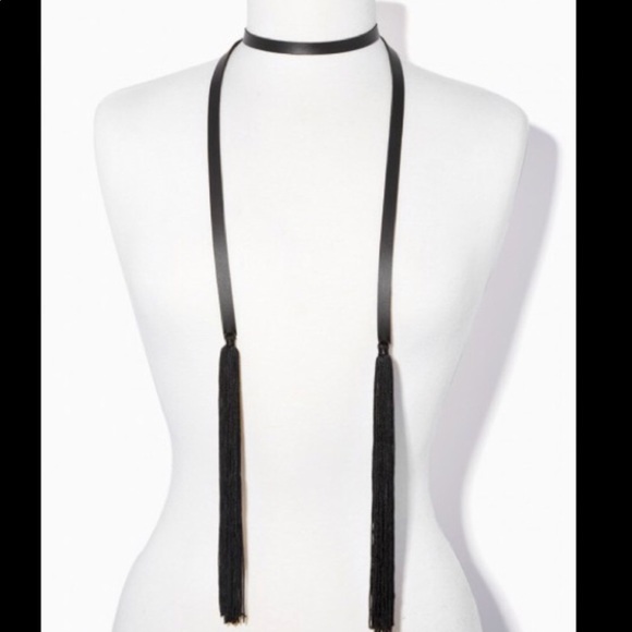 Jewelry - Tassel Wrap Around Choker